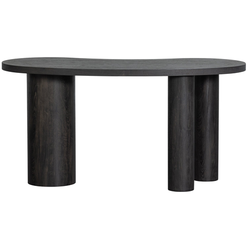 WOOOD Maan bureautafel donkerbruin WOOOD Maan bureautafel donkerbruin