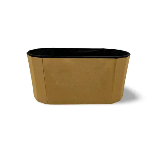 HB Concepts Versa poef/opbergbox mosterd ovaal