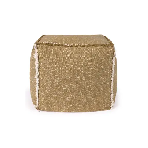 Lorena Canals Handloom poef ochre Lorena Canals Handloom poef ochre