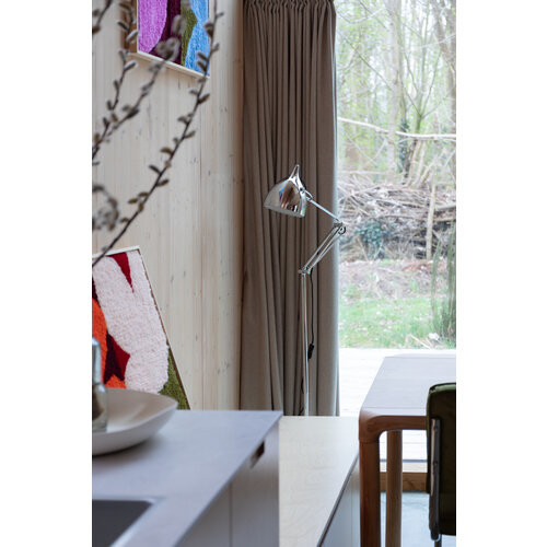 Zuiver Reader vloerlamp chrome Zuiver Reader vloerlamp chrome