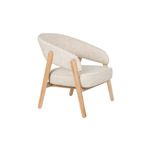 Zuiver Bright fauteuil beige
