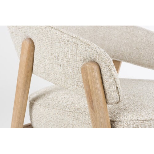 Zuiver Bright fauteuil beige