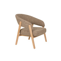 Bright fauteuil bruin