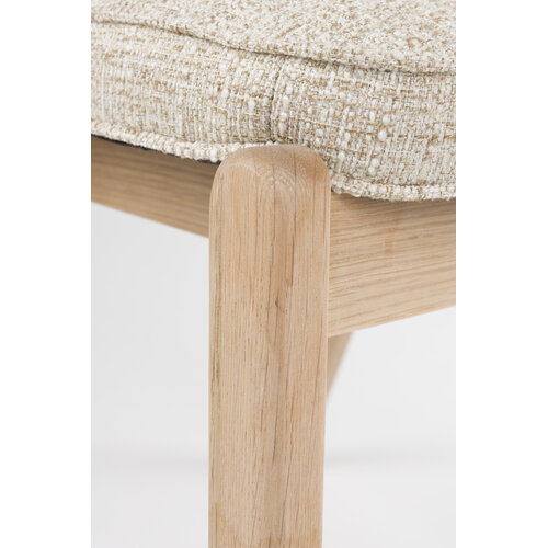 Zuiver Bright eetkamerstoel beige