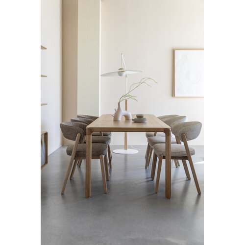 Zuiver Bright eetkamerstoel beige