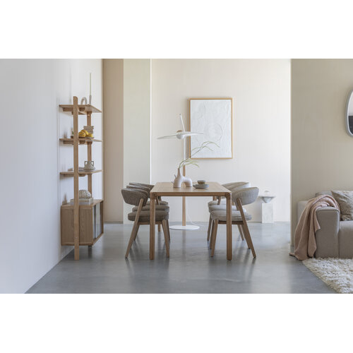 Zuiver Bright eetkamerstoel beige