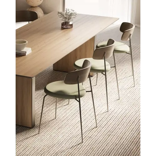 Paul Rogers Cover metal (W) eetkamerstoel Paul Rogers Cover metal (W) eetkamerstoel