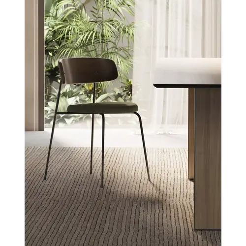 Paul Rogers Cover metal (W) eetkamerstoel Paul Rogers Cover metal (W) eetkamerstoel