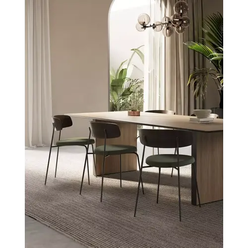 Paul Rogers Cover metal (W) eetkamerstoel Paul Rogers Cover metal (W) eetkamerstoel