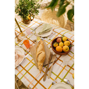 Maison Dînette Rothko nappe curry 250 x 170