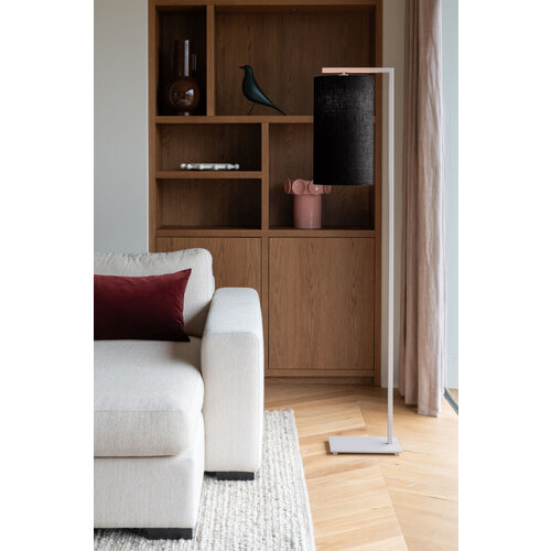 It’s about RoMi Boston vloerlamp zand - lampenkap 2545 zwart