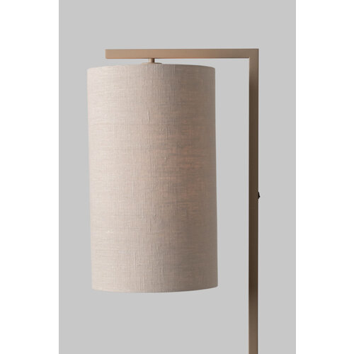 It’s about RoMi Boston vloerlamp zand - lampenkap 2545 linnen licht