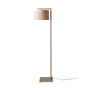It’s about RoMi Boston vloerlamp zand - lampenkap 3220 linnen donker