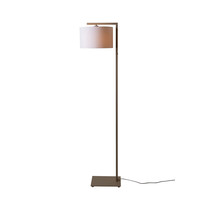 Boston vloerlamp zand - lampenkap 3220 wit