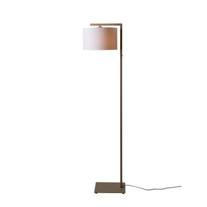 It’s about RoMi Boston vloerlamp zand - lampenkap 3220 wit