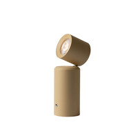 Milan tafellamp/wandlamp beige