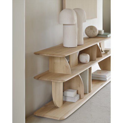 Ethnicraft Geometric sofa console eik