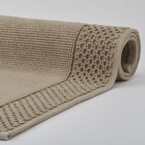 Aquanova Yuna badmat almond 60 x 60 Aquanova Yuna badmat almond 60 x 60