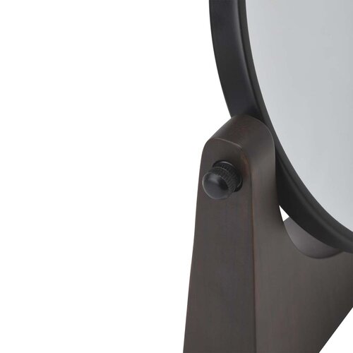 Aquanova Ebony - Dubbelzijdige make-up spiegel - Pecan
