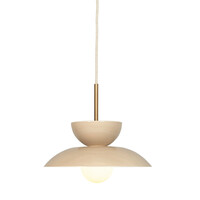 Arvin hanglamp keramiek mushroom