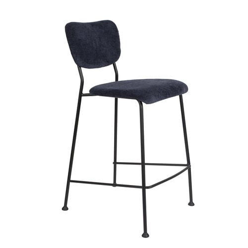 Zuiver Benson counter stoel - ZH 64,5 donkerblauw TOONZAALMODEL Zuiver Benson counter stoel - ZH 64,5 donkerblauw TOONZAALMODEL