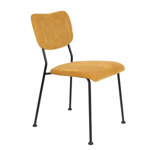 Zuiver Benson chaise ocre - MODÈLE D'EXPOSITION