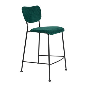 Zuiver Benson chaise de comptoir - H.ass. 64,5 vert MODÈLE D'EXPOSITION