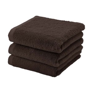 Aquanova London serviette pecan 55 x 100 - lot de 3