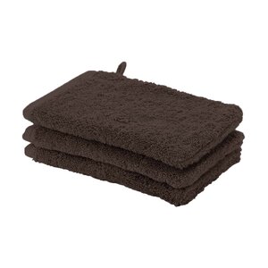 Aquanova London gant de toilette pecan - lot de 6 Aquanova London gant de toilette pecan - lot de 6