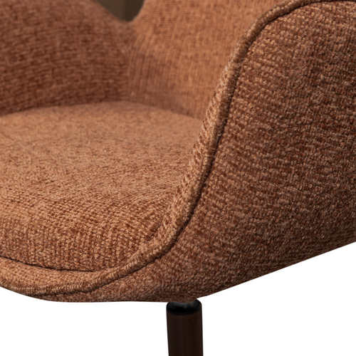 WOOOD Marten fauteuil oranje