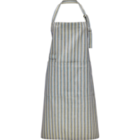 Cook keukenschort blauw/zand