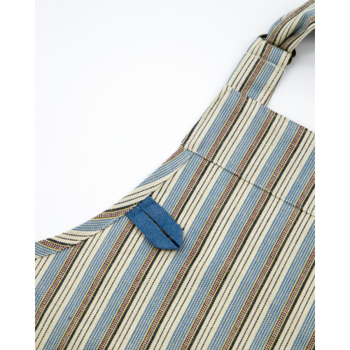 House Doctor Cook keukenschort blauw/zand