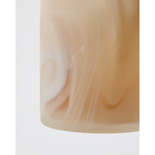 House Doctor Kae theelichthouder beige - set van 2