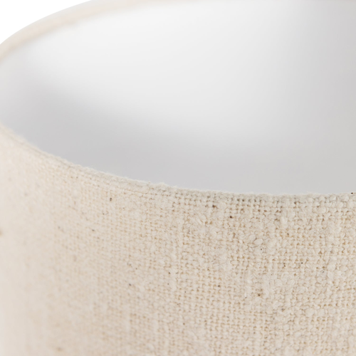 WOOOD Loft vloerlamp metaal bouclé/naturel