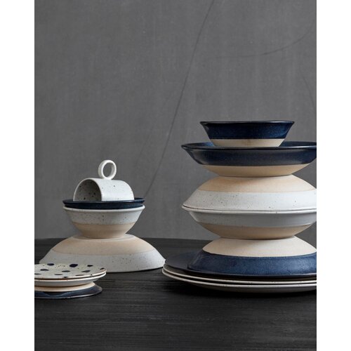 nordal Grainy bowl donkerblauw