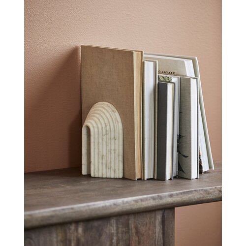 nordal Ferro boekensteun marmer