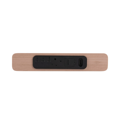 Karlsson Retro flat led alarmklok wit