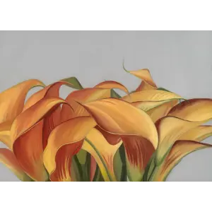 Paper Collective Yellow Flower poster 30 x 40