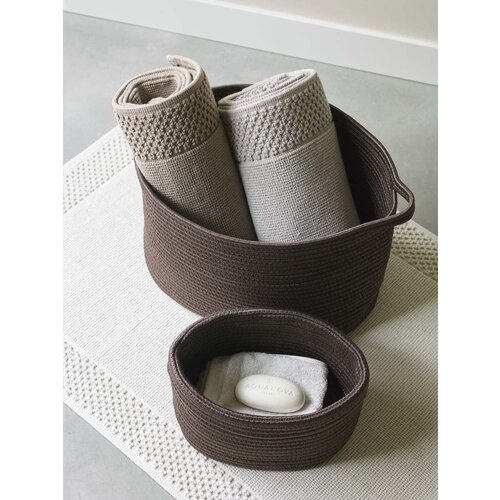 Aquanova Yuna badmat truffle 60 x 100 Aquanova Yuna badmat truffle 60 x 100