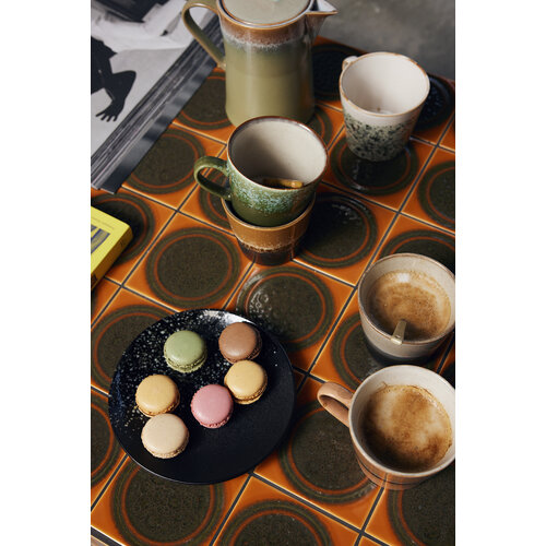 HKLiving 70s dessertbord Stars Ø 17,5 cm
