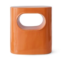 Space bijzettafel oranje