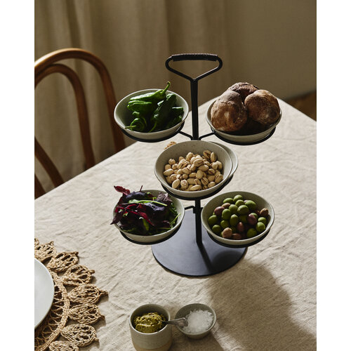 nordal Grainy bowl donkerblauw