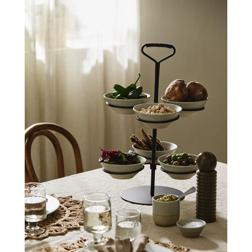 nordal Grainy bowl donkerblauw