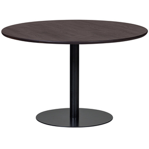 WOOOD Tablo table à manger ronde plateau laqué Ø 120 cm mystic brown