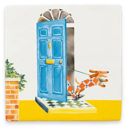 StoryTiles Mijn hond en ik tegel small StoryTiles Mijn hond en ik tegel small