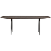 Tablo eettafel ovaal vl 220 x 90 cm mystic brown