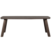 Tablo eettafel deens ovaal vl 220 x 100 cm mystic brown