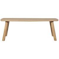 Tablo eettafel deens ovaal dl 220 x 100 cm transparant