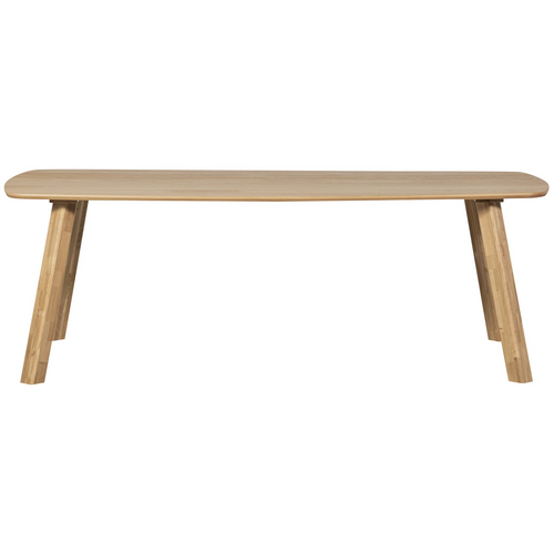 WOOOD Tablo eettafel deens ovaal dl 220 x 100 cm transparant WOOOD Tablo eettafel deens ovaal dl 220 x 100 cm transparant