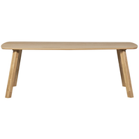 Tablo eettafel deens ovaal dl 180 x 100 cm transparant
